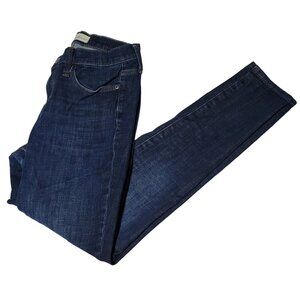 Gap True Skinny Jeans Womens Size 28 Mid Rise Dark Wash Denim Pants